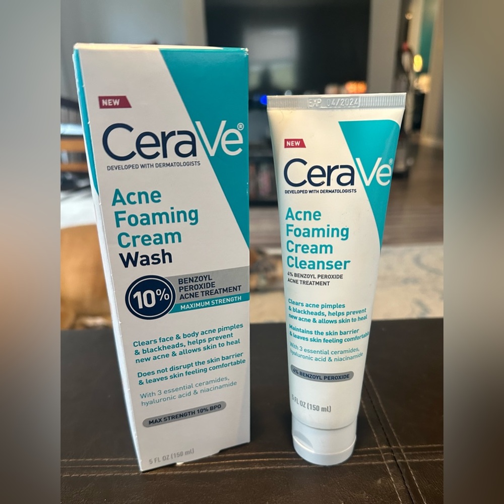 New! Cerave Acne Cleanser Duo Pack!